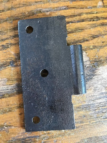 Antique Cast Iron Hinge - Half Only - 3½" x 3½" back