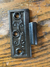 Load image into Gallery viewer, Antique Cast Iron Hinge - Half Only - 3½&quot; x 3½&quot;
