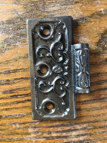 Antique Cast Iron Hinge - Half Only - 3½" x 3½"