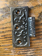 Load image into Gallery viewer, Antique Cast Iron Hinge - Half Only - 3½&quot; x 3½&quot;
