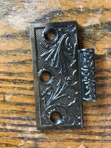 Antique Cast Iron Hinge - Half Only - 3½" x 3½"