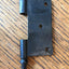 Antique Cast Iron Steeple Tip Door Hinge, Left Half Only - 3½" x 3½" back