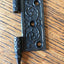 Antique Cast Iron Steeple Tip Door Hinge, Right Half Only - 3½" x 3½"