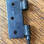 Antique Cast Iron Steeple Tip Door Hinge, Right Half Only - 3½" x 3½" back