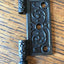 Antique Cast Iron Ball Tip Door Hinge, Right Half Only - 3½" x 3½" front