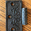 Antique Cast Iron Hinge - Half Only - 4" x 3½"