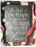 The Right of the People 2nd Amendment Tin Sign