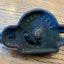 Antique Copper Color & Cast Iron Window Sash Lock - PAT. Dec. 27 87 - 2¼" bottom