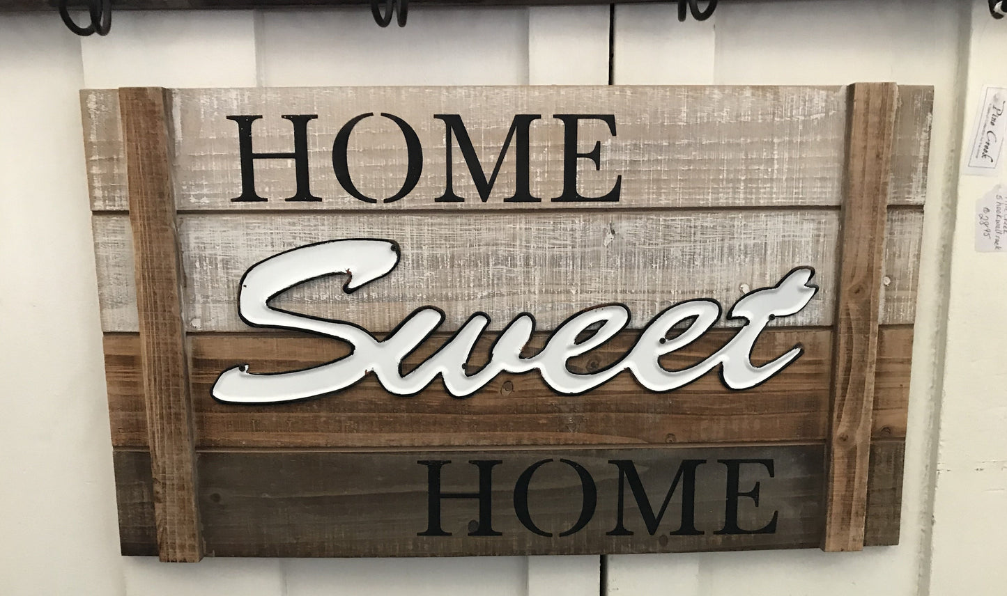 Home Sweet Home Sign