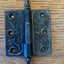 Antique Decorative Cast Iron Steeple Tip Door Hinge - 3½" x 3½"