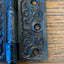 Antique Decorative Cast Iron Steeple Tip Door Hinge - 3½" x 3½"