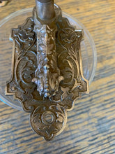Load image into Gallery viewer, Antique Decorative Bronze Door Bell Lever - 3&quot; x 4⅜&quot;
