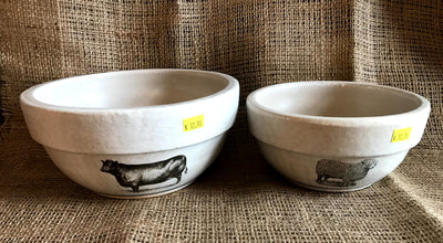 Cow & Sheep Bowl Set