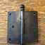 Antique Decorative Cast Iron Ball Tip Door Hinge - 3½" x 3½"