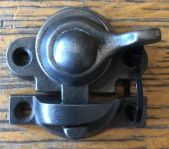 Antique Cast Iron Window Sash Lock - 2¼"