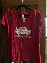 Load image into Gallery viewer, Rusty Things Make Me Happy T-Shirts red
