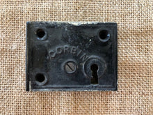 Load image into Gallery viewer, Antique Corbin Rim Lock - 3&quot; x 2¼&quot;
