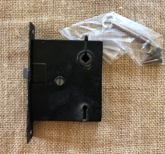 Antique Eastlake Mortise Lock Set With Key - ⅞