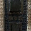 Antique Eastlake Mortise Lock Set With Key - ⅞" x 5¼" front