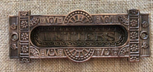 Load image into Gallery viewer, Antique Eastlake Bronze Letter Slot

