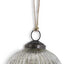 Silver Mercury Glass Ornaments - 2 Styles