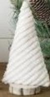 Plush White Trees - Assorted Styles b