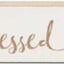 Engraved Wood Harvest Message Tabletop