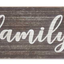 Corrugated Tin Wall Signs (Family, Gather or Blessed)