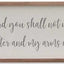 Wood Framed Linen Signs - 2 Styles - 47¼" (store pick up only)