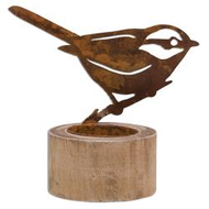 Rusty Bird Tealight Holder