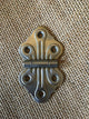 Antique Steel Cabinet Hinge - 1⅝" x 2⅞"