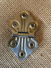 Load image into Gallery viewer, Antique Steel Cabinet Hinge - 1⅝&quot; x 2⅞&quot; back
