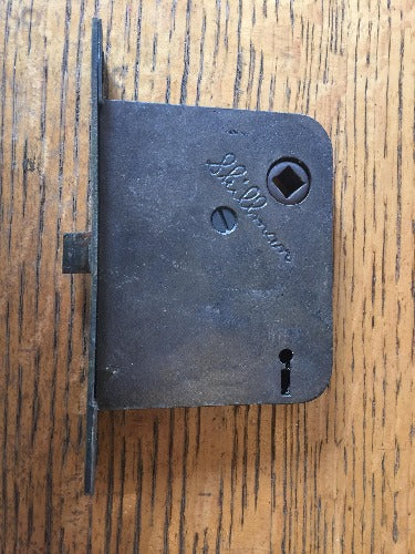 Antique Steel Skillman Interior Mortise Lock