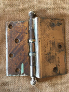 Antique Simple Steel Ball Tip Ball Door Hinge - 5