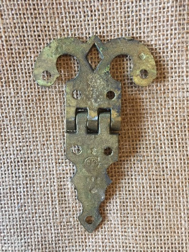 Antique Brass Door Hinge - 2½" x 4⅜" Back