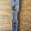 Antique Steel Door Plate - 1¼" x 5"
