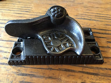 Load image into Gallery viewer, Antique Cast Iron Window Sash Lock - 2⅝&quot; side
