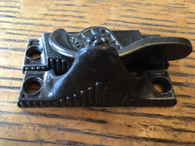 Load image into Gallery viewer, Antique Cast Iron Window Sash Lock - 2⅝&quot; bottom
