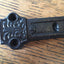 Antique Cast Iron Door Top Latch Deadbolt Lock details