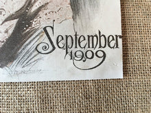 Load image into Gallery viewer, The Woman’s Magazine Saint Louis Magazine Cover - September 1909 date
