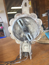 Load image into Gallery viewer, Antique Cast Iron Painted Wall Sconce back
