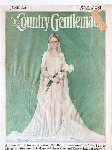 The Country Gentleman Magazine Cover - June 1931
