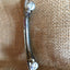 Antique Cabinet Pull - 3" back