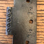 Antique Cast Iron Door Hinge, Half Only - 3½" x 3½" back