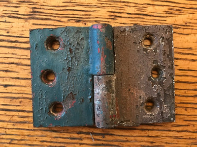 Antique Cast Iron Right Lift Off Hinge - 4" x 2¾"