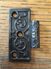 Load image into Gallery viewer, Antique Cast Iron  Door Hinge, Half Only - 3&quot; x 3&quot; front
