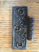 Load image into Gallery viewer, Antique Cast Iron Door Hinge - Half Only - 3½&quot; x 3&quot; front
