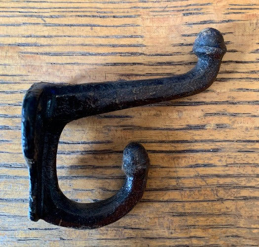 Antique Cast Iron Coat Hook - 3