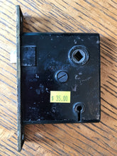 Load image into Gallery viewer, Antique Steel M.W. Co Interior Mortise Lock - 5½&quot; x ⅞&quot;
