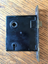 Load image into Gallery viewer, Antique Steel M.W. Co Interior Mortise Lock - 5½&quot; x ⅞&quot;
